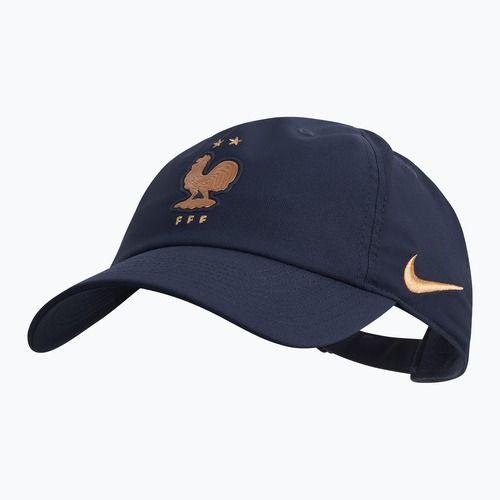 Cappellino con visiera Nike Club France Poly blackened blue