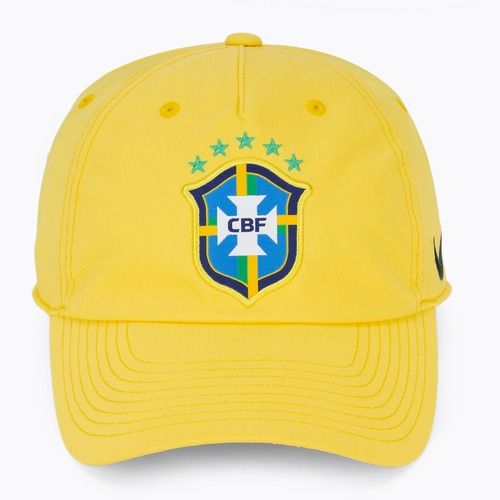 Cappellino con visiera Nike Club Brazil Poly canary