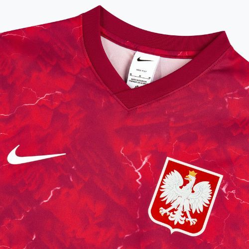 Maglietta da calcio da uomo Nike Dri-Fit Poland Away 2026 noble red/sport red