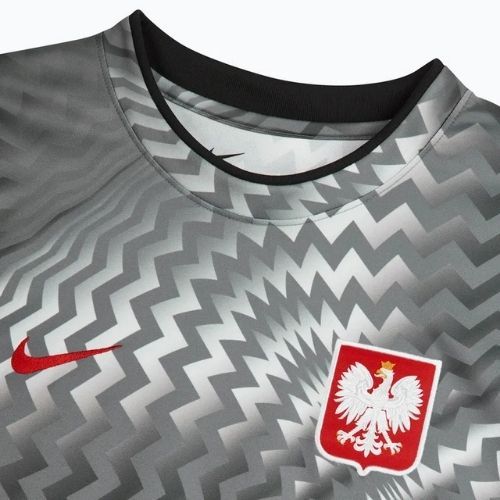 Maglietta da calcio da uomo Nike Dri-Fit Poland Pre-Match 2026 pure platinum/cool grey