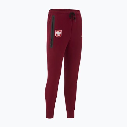 Pantaloni da calcio da uomo Nike Tech Fleece Poland Jogger team red