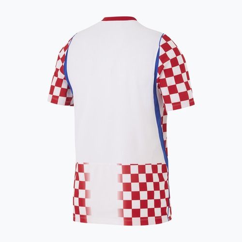 Maglietta da calcio da uomo Nike Dri-Fit Croatia Stadium Home 2026 white/university red