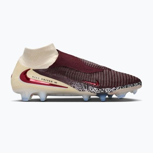 Scarpe da calcio da uomo Nike United Phantom 6 High Elite FG burgundy crush/fossil/university red