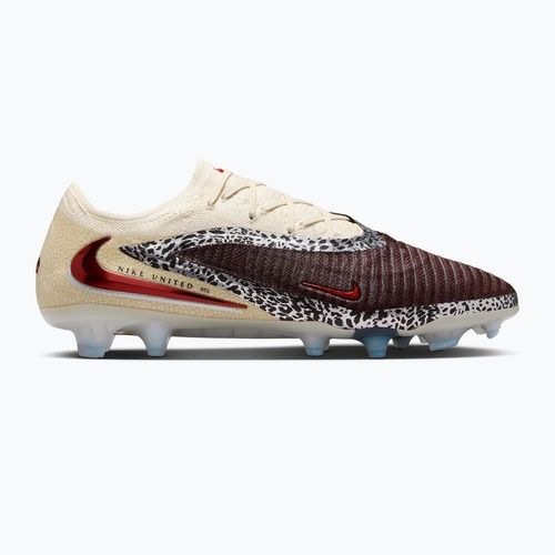 Scarpe da calcio da uomo Nike United Phantom 6 Low Elite FG burgundy crush/fossil/university red