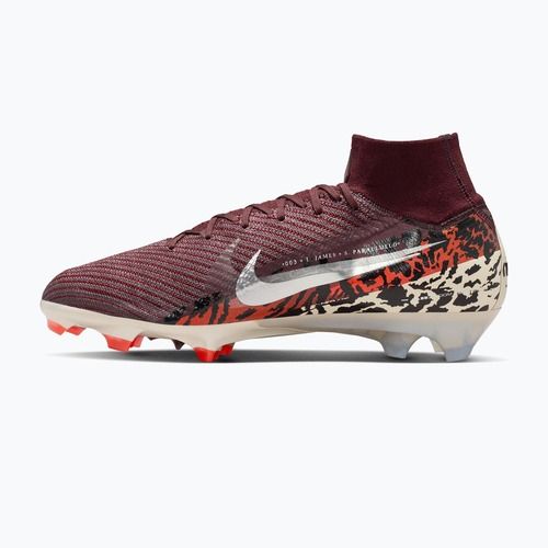 Scarpe da calcio da uomo Nike United Superfly 10 Elite burgundy crush/university red/fossil/metal silver