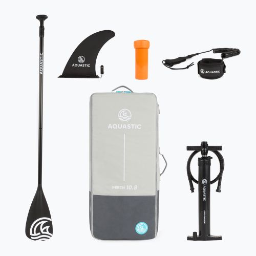 Set tavola SUP gonfiabile AQUASTIC Perth 10'8" allround green