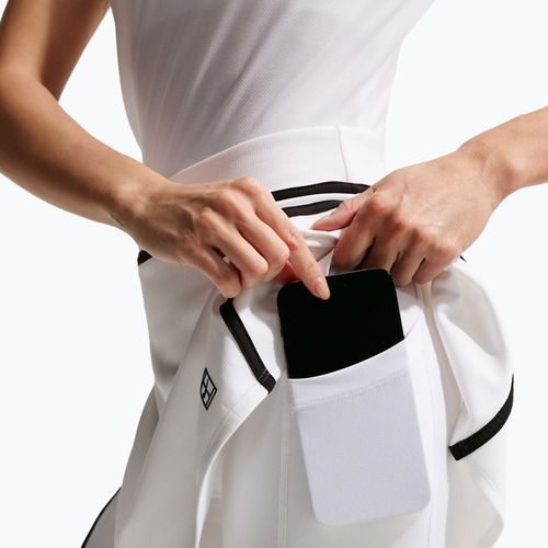 Gonna da tennis Nike Court Advantage Dri-Fit High Waisted white/black