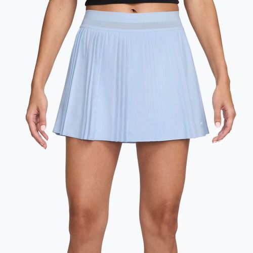 Gonna da tennis Nike Court Dri-Fit Advantage Pleated hydrogen blue/white