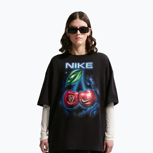 Maglietta da donna Nike Sportswear Classic Oversized nera