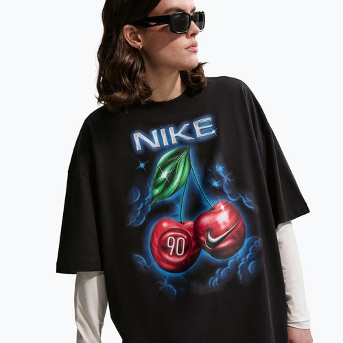 Maglietta da donna Nike Sportswear Classic Oversized nera