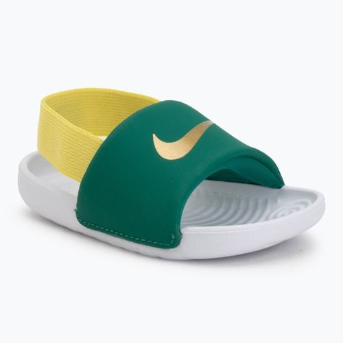 Ciabatte da bambino Nike Kawa malachite/sonic yellow