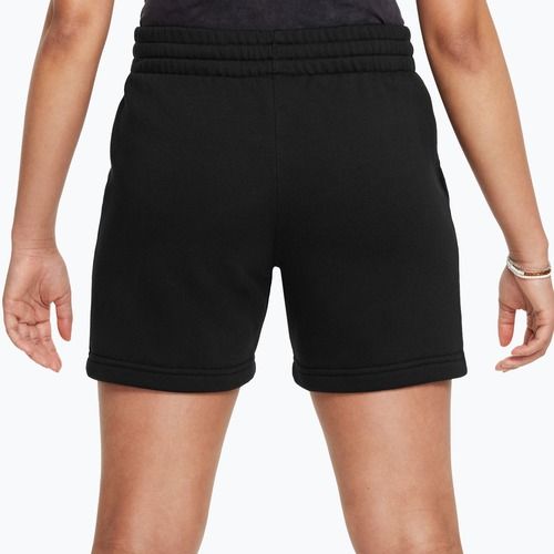 Pantaloncini da bambino Nike Sportswear Club Fleece nero/nero/bianco