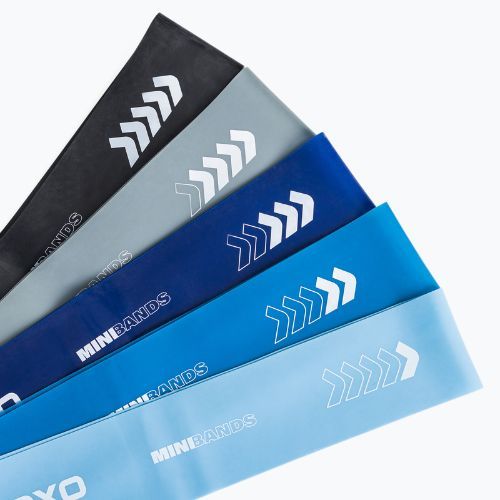 Set di bande elastiche per allenamento  XTREXO 5 Mini Power Band resistance band 5 pcs. multicolor