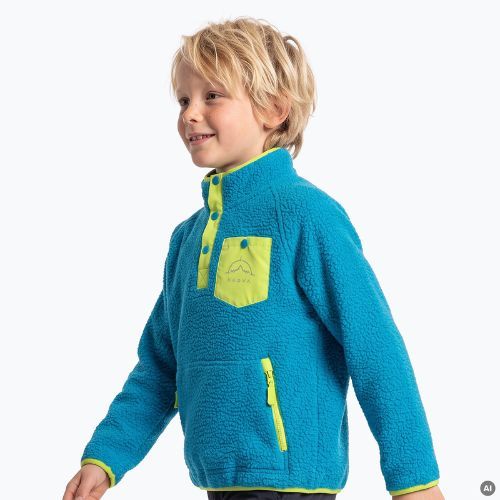 Felpa in pile per bambini KADVA RODIA KDB blu