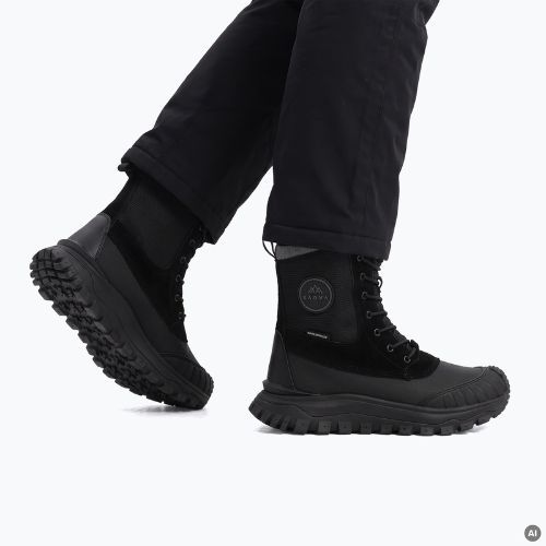 Stivali da neve da uomo KADVA Fitzroy Mid WP neri