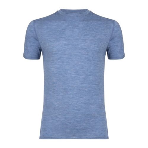 Maglia termica da uomo WOOLCANO Merino 100% TEE0546 blue