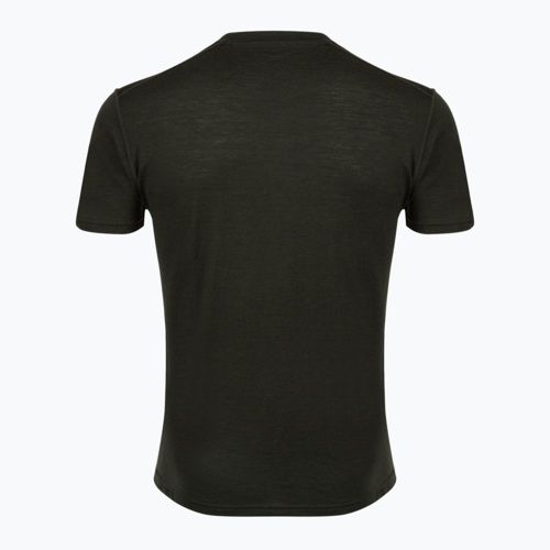 Maglia termica da uomo WOOLCANO Merino 100% TEE0546 green