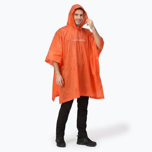 Cappotto antipioggia SPORTANO AquaDefend arancione