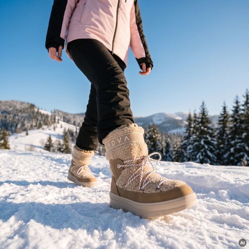 Doposci da donna KADVA RYA HG WP WMNS Brown