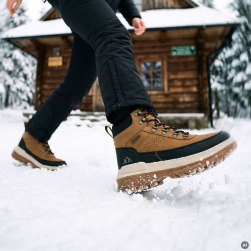 Doposci uomo KADVA CANTYO MID WP Brown/Black