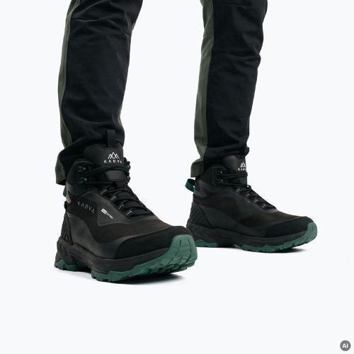 Stivali da neve da uomo KADVA ROCKY MID WP SOFTSHELL neri