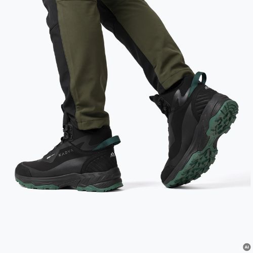 Stivali da neve da uomo KADVA ROCKY MID WP SOFTSHELL neri