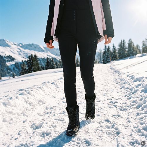 Pantaloni da sci donna KADVA Nora WMNS WP 5K/3K SOFTSHELL neri