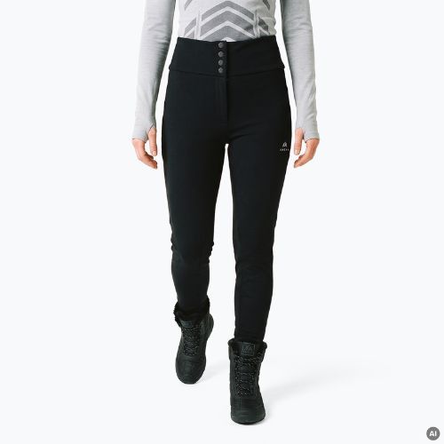 Pantaloni da sci donna KADVA Nora WMNS WP 5K/3K SOFTSHELL neri