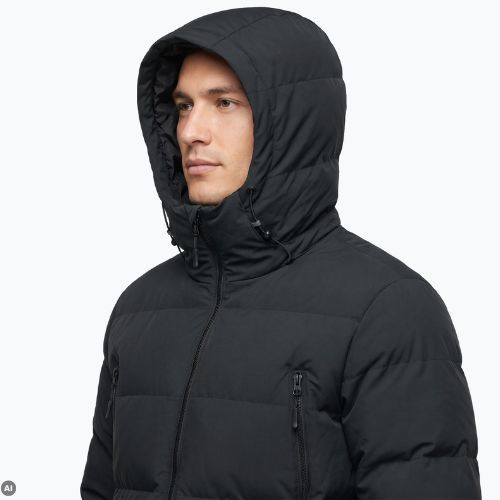 Cappotto imbottito da uomo Ravin ECO nero