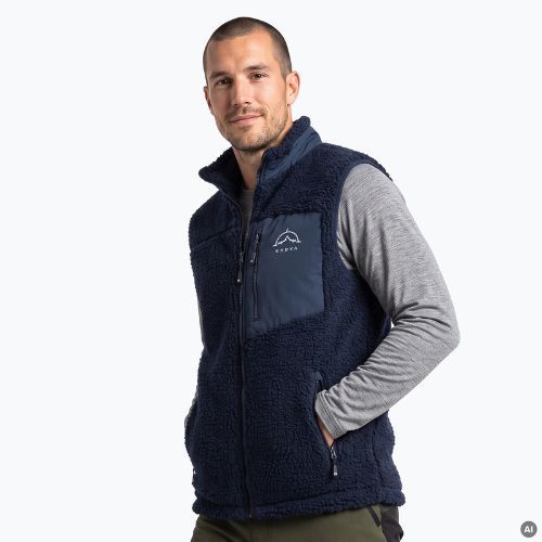 Gilet da uomo KADVA RODVIK VEST blu navy