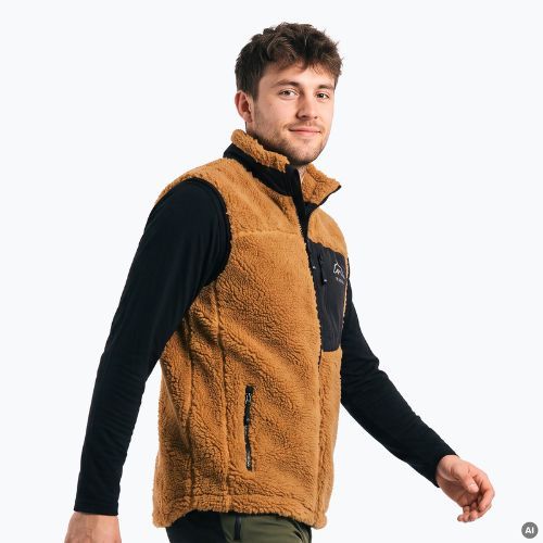 Gilet da uomo KADVA RODVIK VEST marrone
