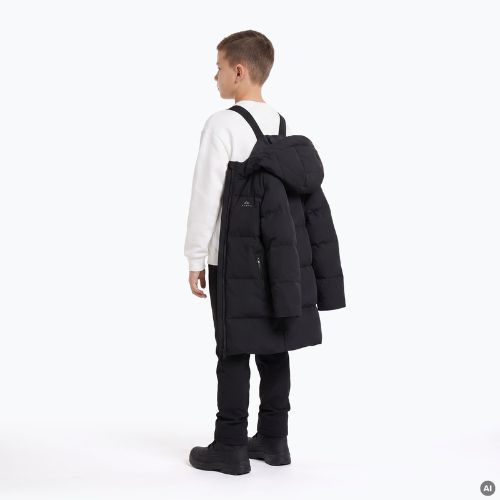 Cappotto imbottito per bambini KADVA Ravi ECO nero