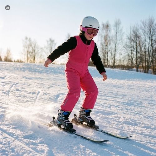 Pantaloni da sci per bambini KADVA Totto KDG WP 5K/3K rosa