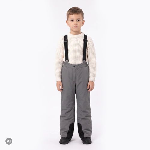 Pantaloni da sci per bambini KADVA Moky JR WP 8K/5K argento