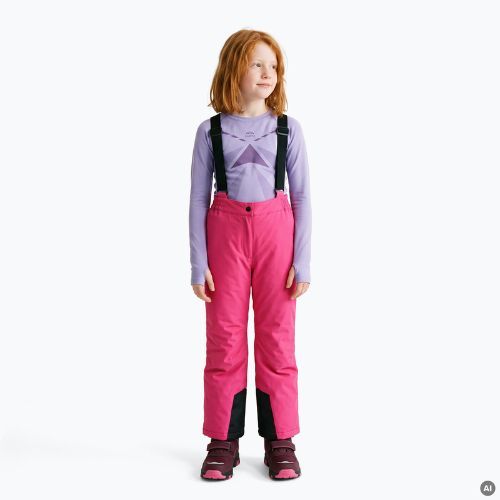 Pantaloni da sci per bambini KADVA Moky JR WP 8K/5K rosa