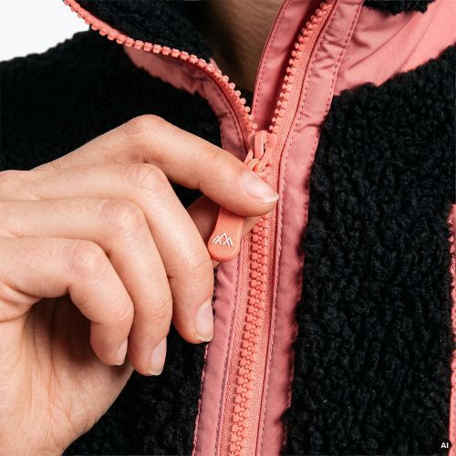 Felpa in pile da donna KADVA Rodvik WMNS nera