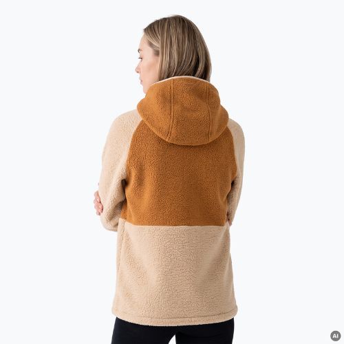 Felpa in pile da donna KADVA RODIA WMNS beige