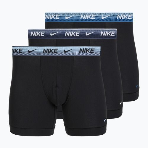 Boxer da uomo Nike Essential Cotton Stretch 3 pairs blue dawn
