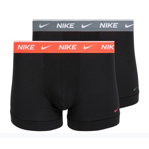 Boxer da uomo Nike Cotton Stretch Trunk 2 pairs onyx
