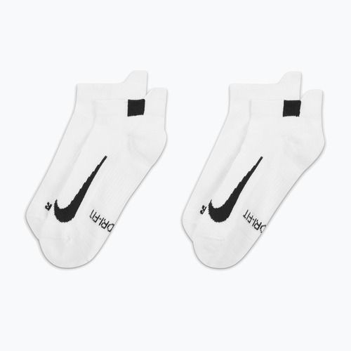 Calze Nike Court Multiplier Max 2 pack white/black