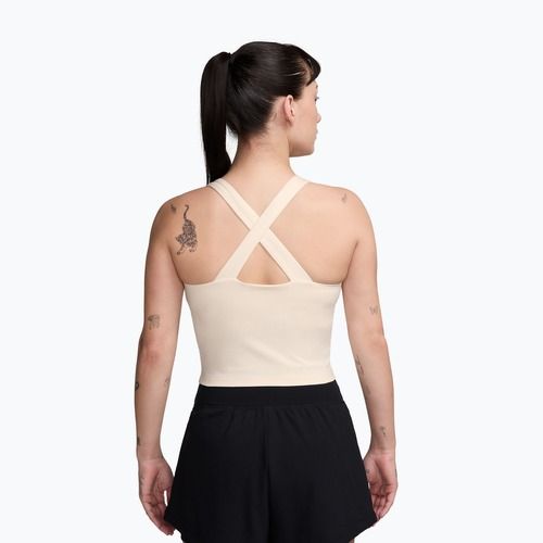 Maglietta da donna Nike Court Collection Dri-Fit chalk