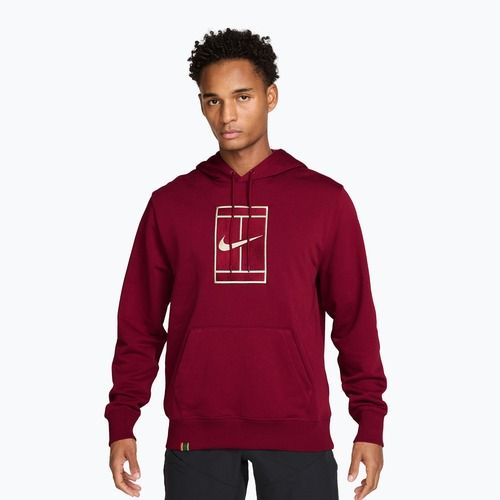 Felpa da uomo Nike Court team red/pale ivory