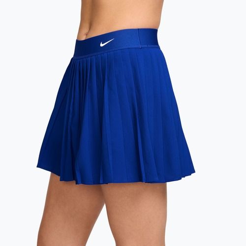 Spódnica tenisowa Nike Victory Dri-Fit High-Waisted Pleated old royal/white