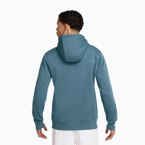 Felpa da uomo Nike Court Heritage smokey blue/new slate