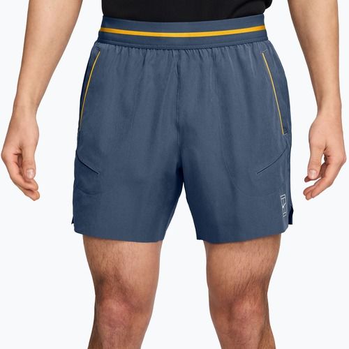 Pantaloncini da tennis da uomo Nike Court Dri-Fit Advantage 6" new slate/laser orange/white
