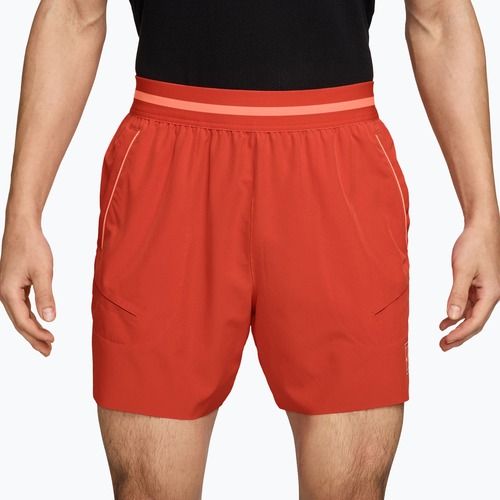 Pantaloncini da tennis da uomo Nike Court Dri-Fit Advantage 6" picante red/atomic pink/atomic pink