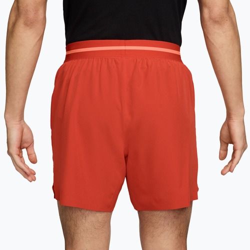 Pantaloncini da tennis da uomo Nike Court Dri-Fit Advantage 6" picante red/atomic pink/atomic pink