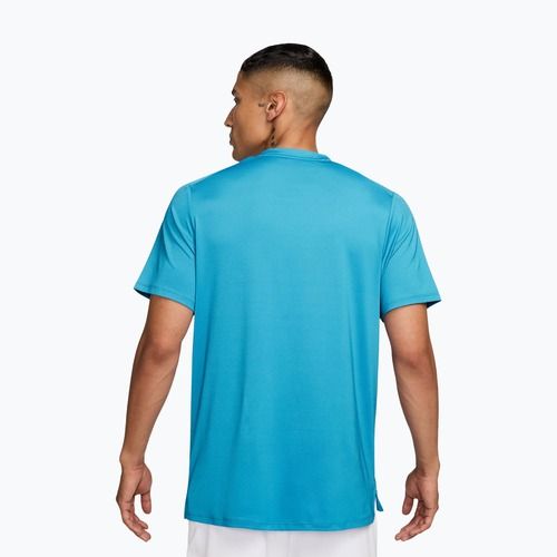 T-shirt da uomo Nike Court Dri-Fit Advantage baltic blue/black