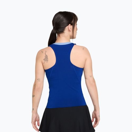 Maglietta da donna Nike Court Dri-Fit Advantage old royal/white