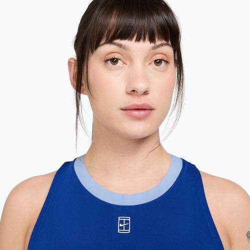 Maglietta da donna Nike Court Dri-Fit Advantage old royal/white